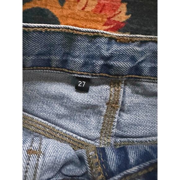 Re/Done Superhigh Workwear Jeans Size 27 - Picture 11 of 12